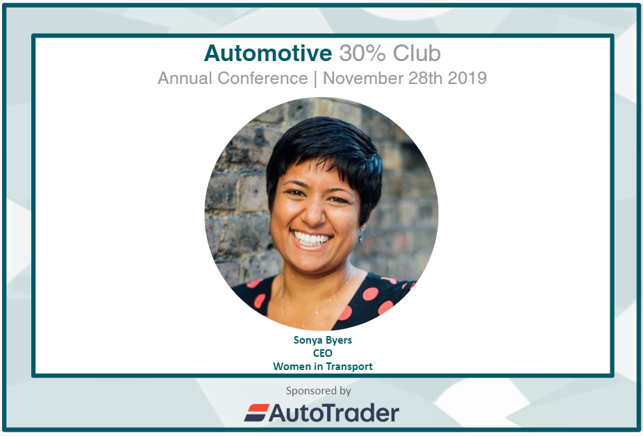Sonya Byers talked to our delegates about Women in Transport and also gave an overview of their “Advance” mentoring programme