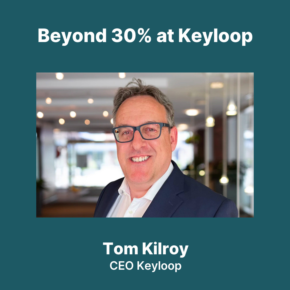 Beyond 30% at Keyloop Beyond 30% at Keyloop