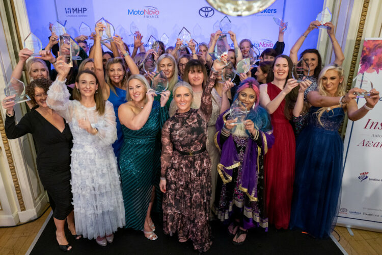 Celebrating at the 2022 IAW Awards Ceremony
